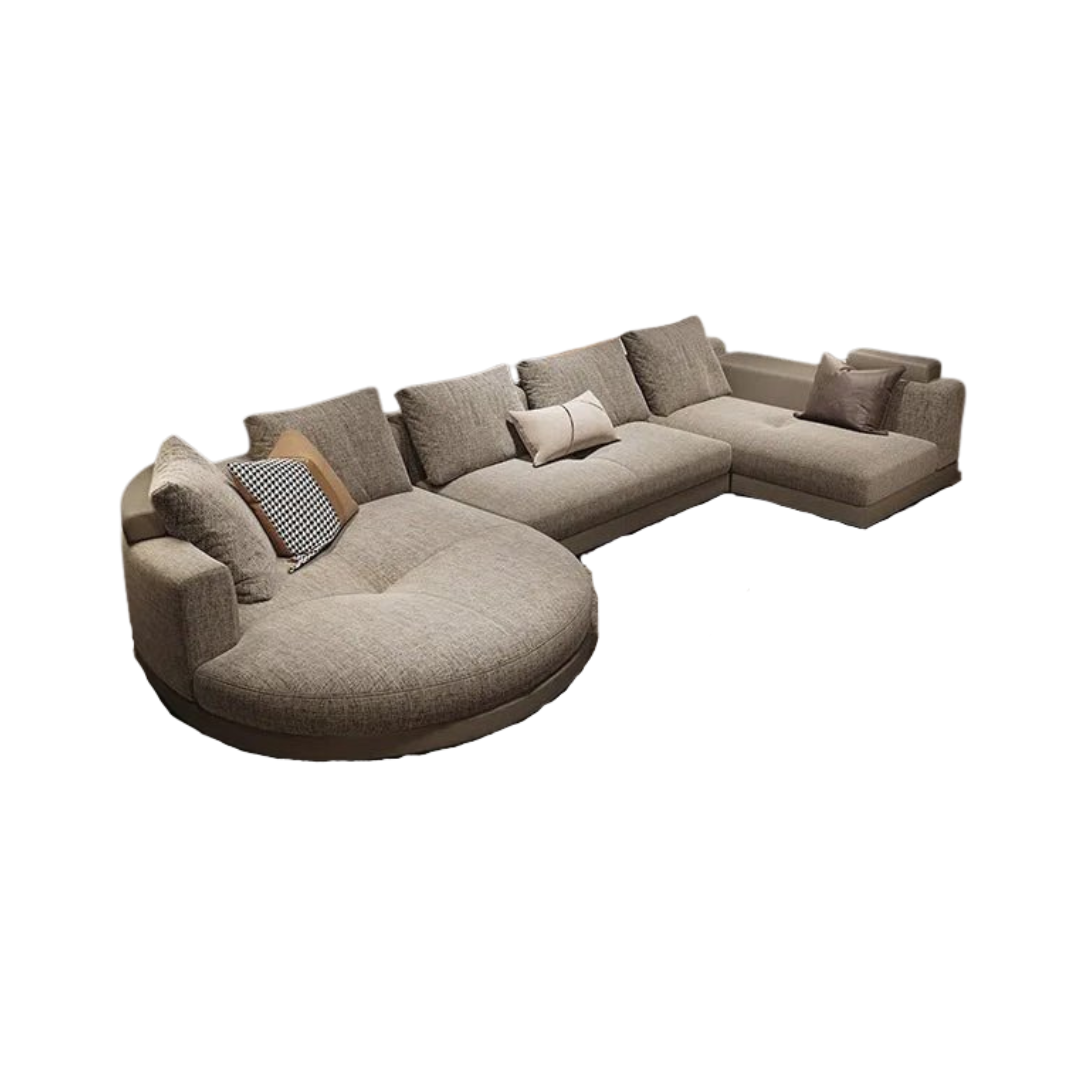 Pandora 4 Seater Fabric L-Shape Sofa