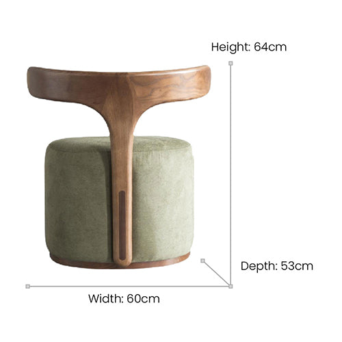 Green accent chair: Plump, adorable and just so irresistable