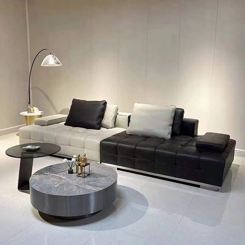 Silva 4 Seater Leather Sofa