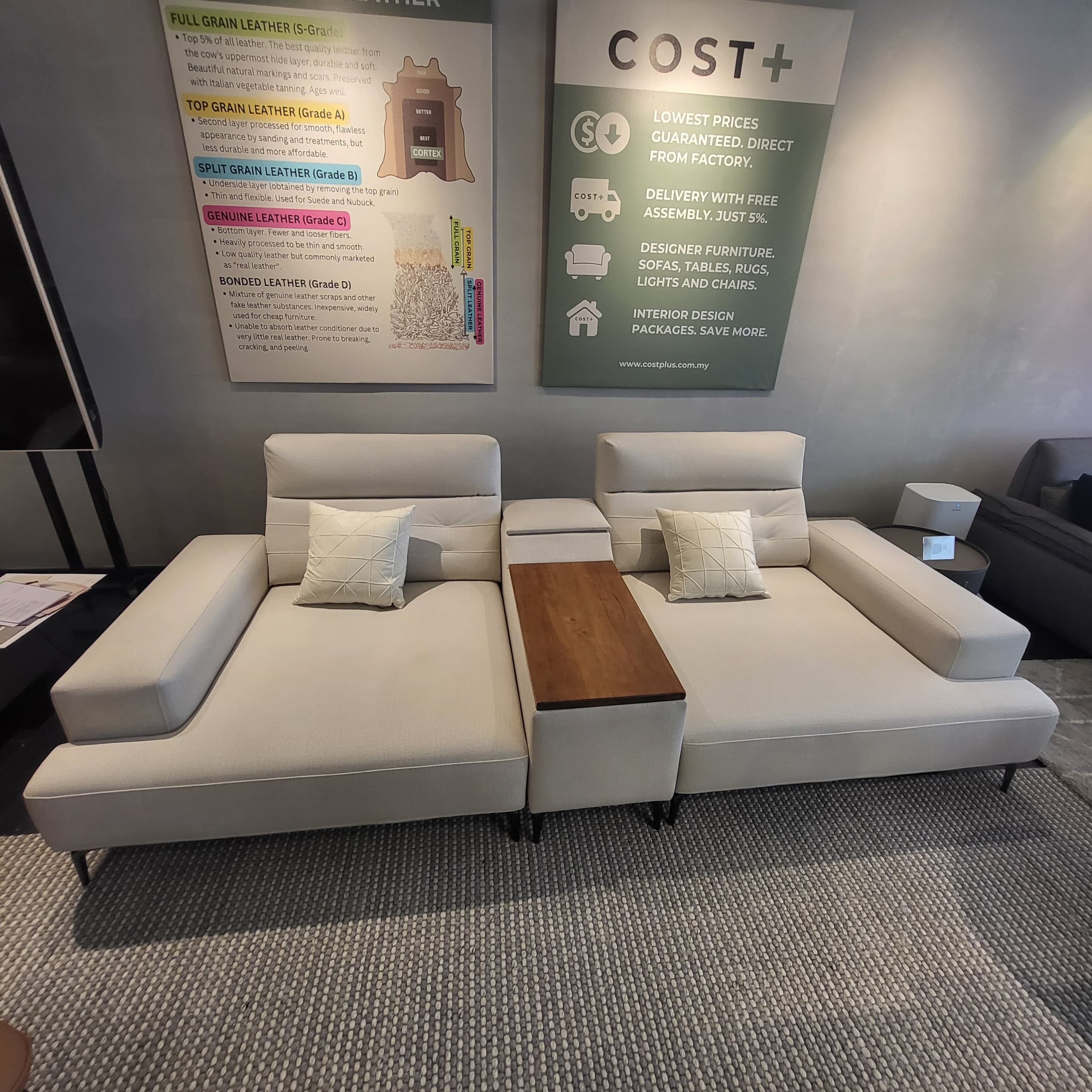 Lazzo 3 Seater Classic Sofa