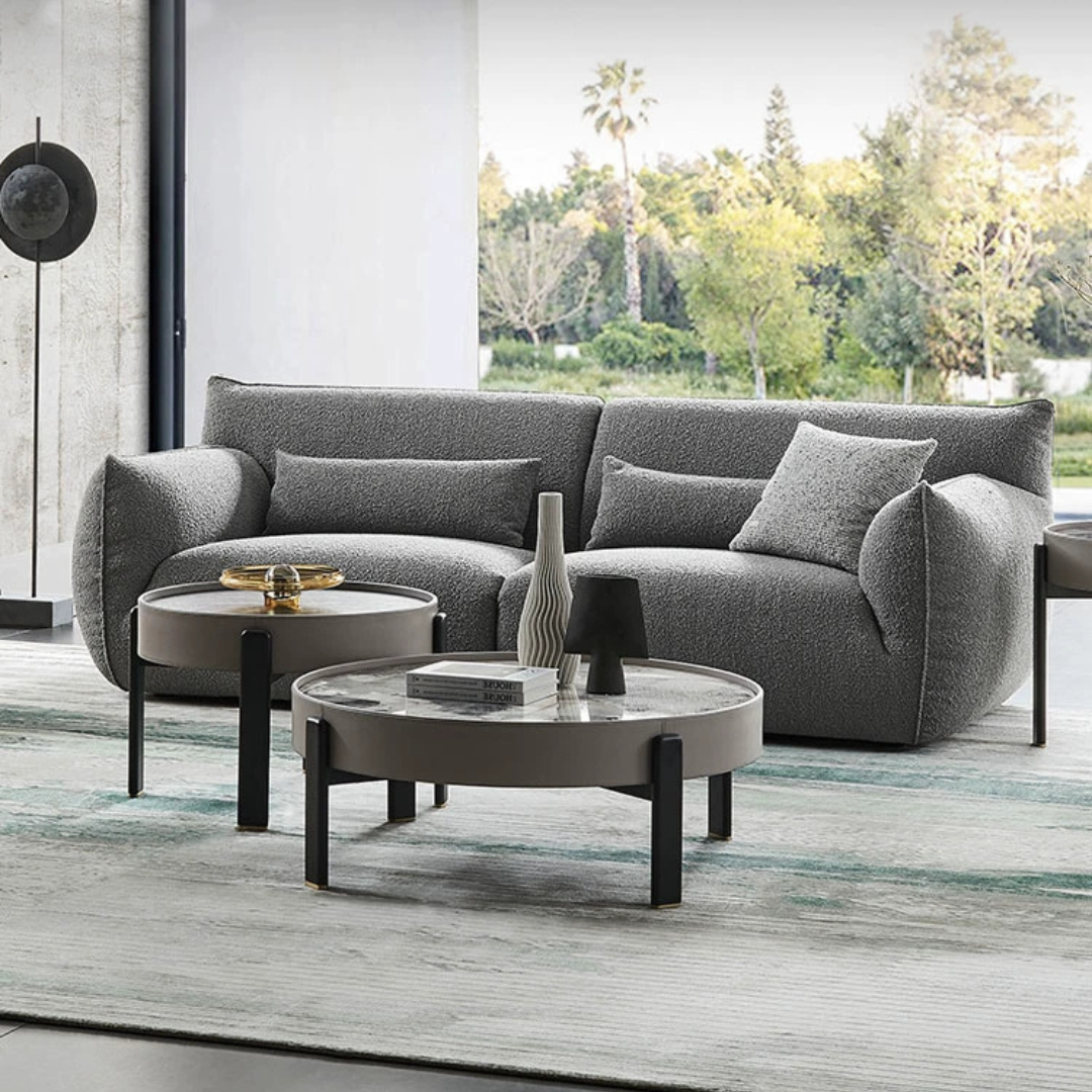 Beu 3 Seater Fabric Sofa