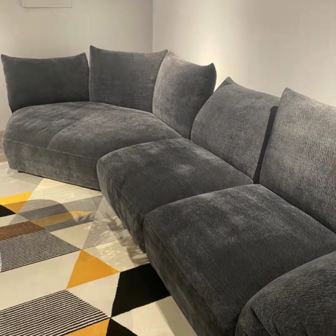 Cavano 4 Seater Fabric Sofa