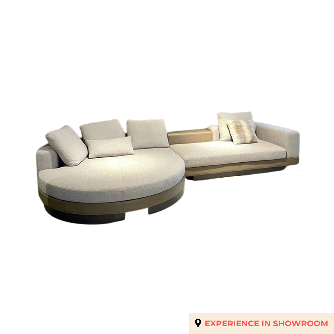 Pandora Seater Fabric L-Shape Sofa