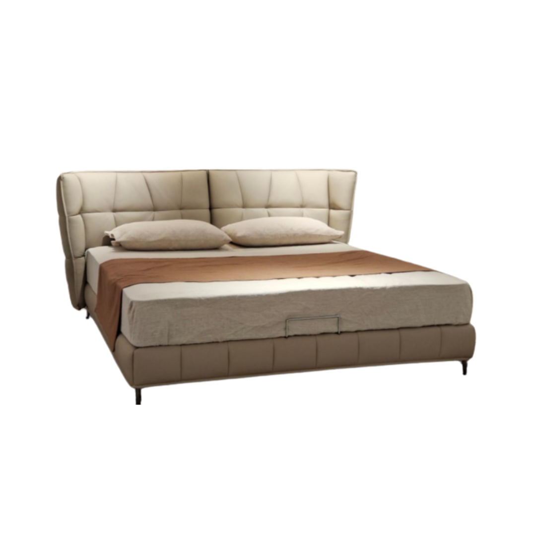 Decker Queen Size Fabric Bed Frame