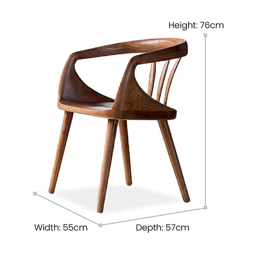 Pretty in textured browns and wood that soothes you in comfort