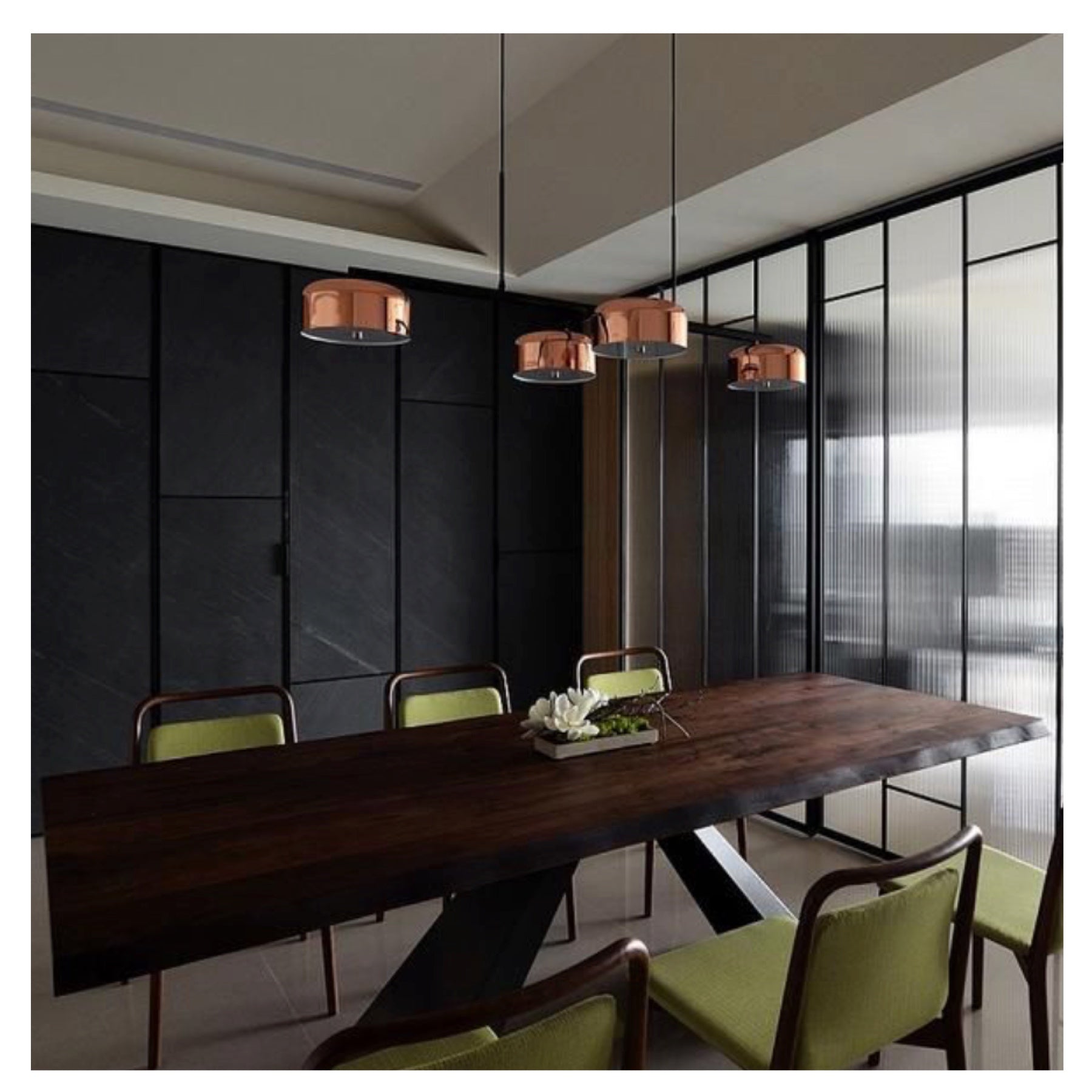 Booth Lalu 4 Drum Pendant Lamp
