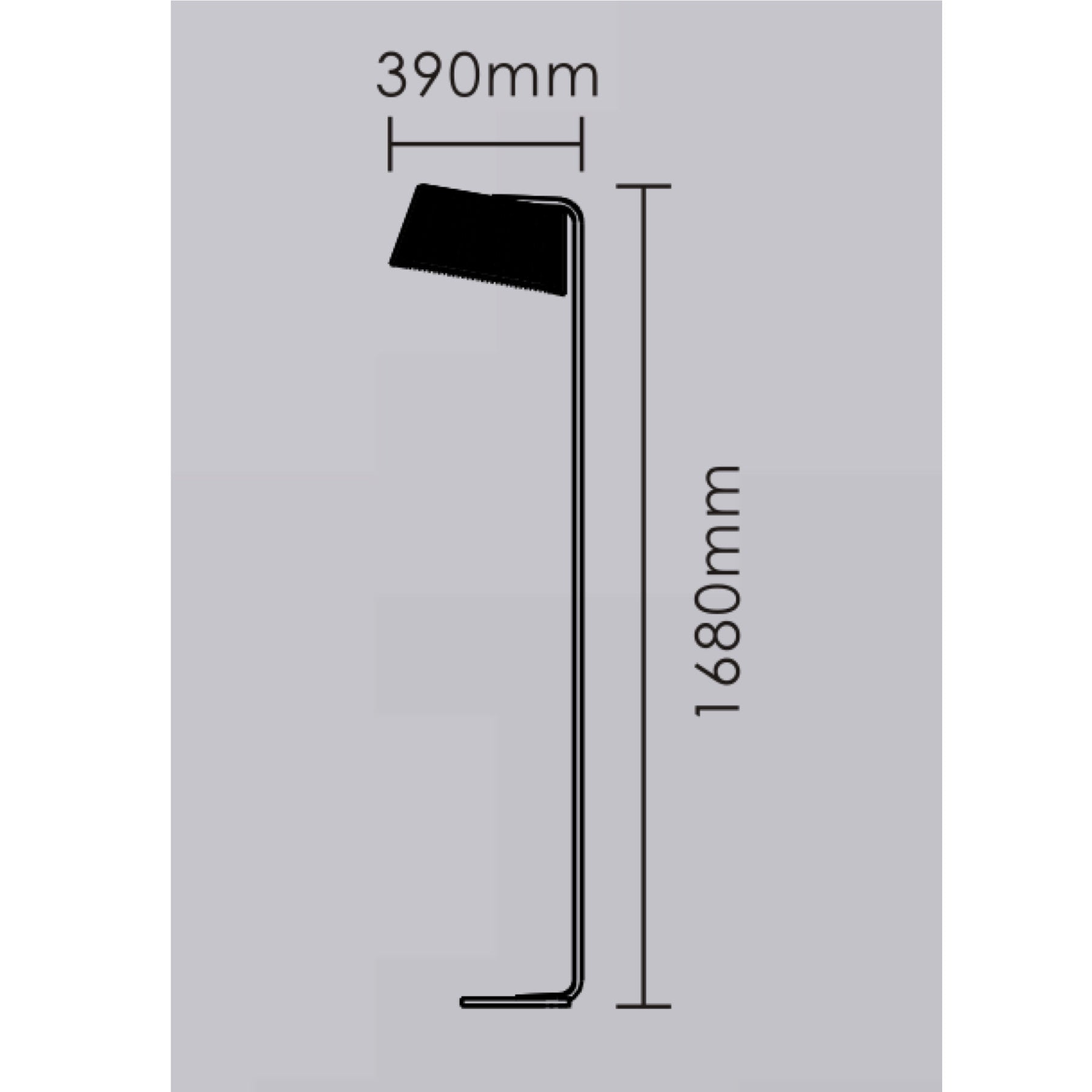Shea Scandinavian Oasis Wooden Floor Lamp